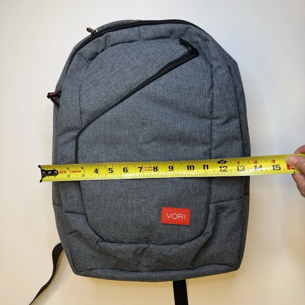 VORI Gray Backpack 20L Fits 15